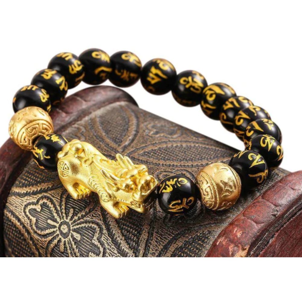The Benefits of Wearing a Feng Shui Black Obsidian Bracelet Buddha