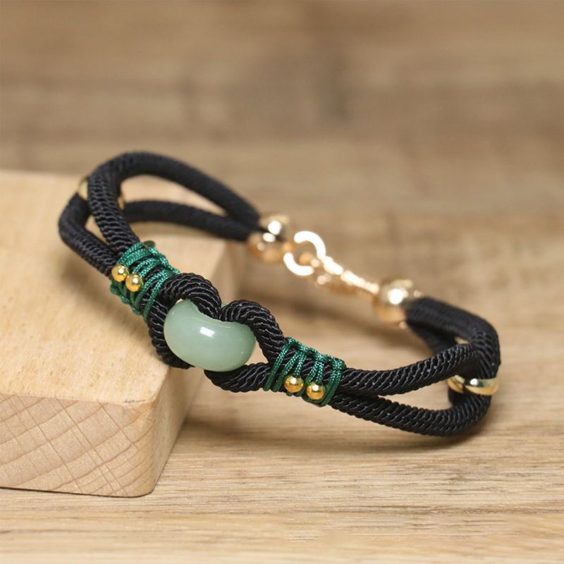 Love and Good Luck Jade Bracelet