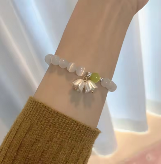 lily flower charm Graceful Lily Flower Charm of Purity – Buddha Power Store