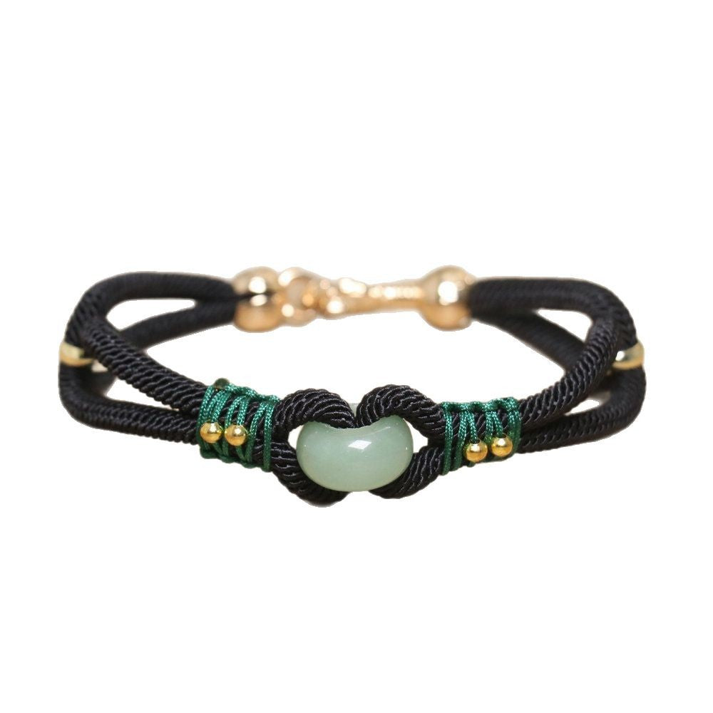 Love and Good Luck Jade Bracelet