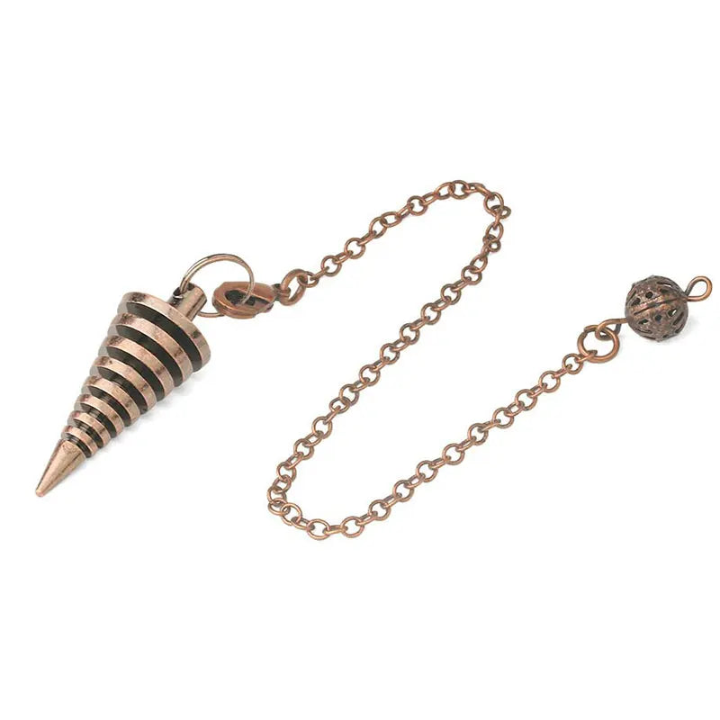The Inner Guide copper dowsing pendulum main product photo