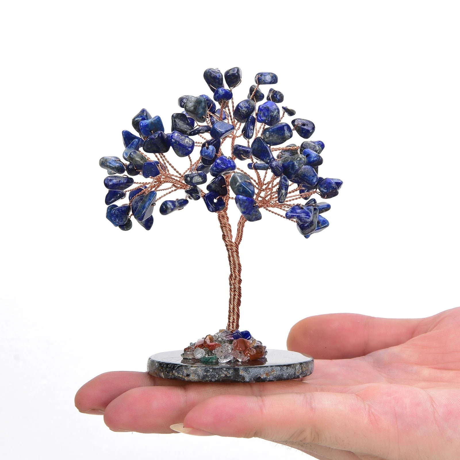 Ornement arbre de vie en lapis-lazuli - Buddha Power Store