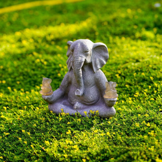 Zen Elephant Ornament - Buddha Power Store