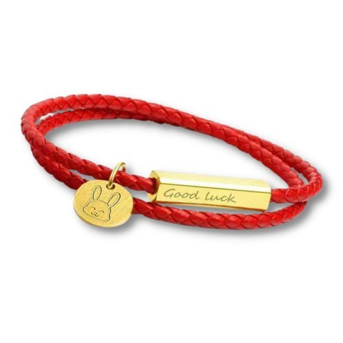 Bracelet porte-bonheur lapin de bon augure - Buddha Power Store