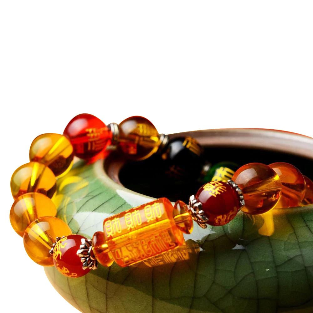 Citrine The God of Wealth Bracelet - Buddha Power Store