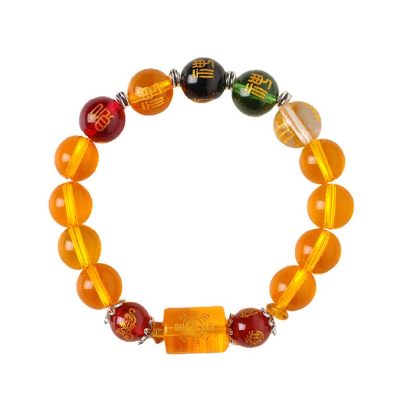 Citrine The God of Wealth Bracelet - Buddha Power Store