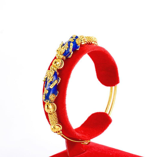 Bracelet de richesse double Pixiu à couleur changeante - Buddha Power Store