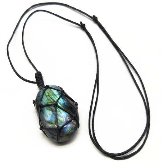 Dragons Heart Labradorite Necklace - Buddha Power Store