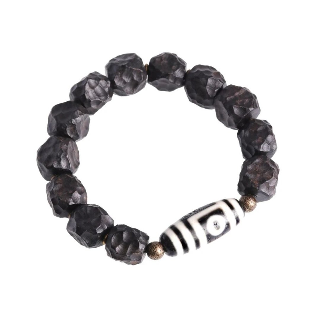Dzi-Perlenschutz-Amulett-Armband – Buddha Power Store