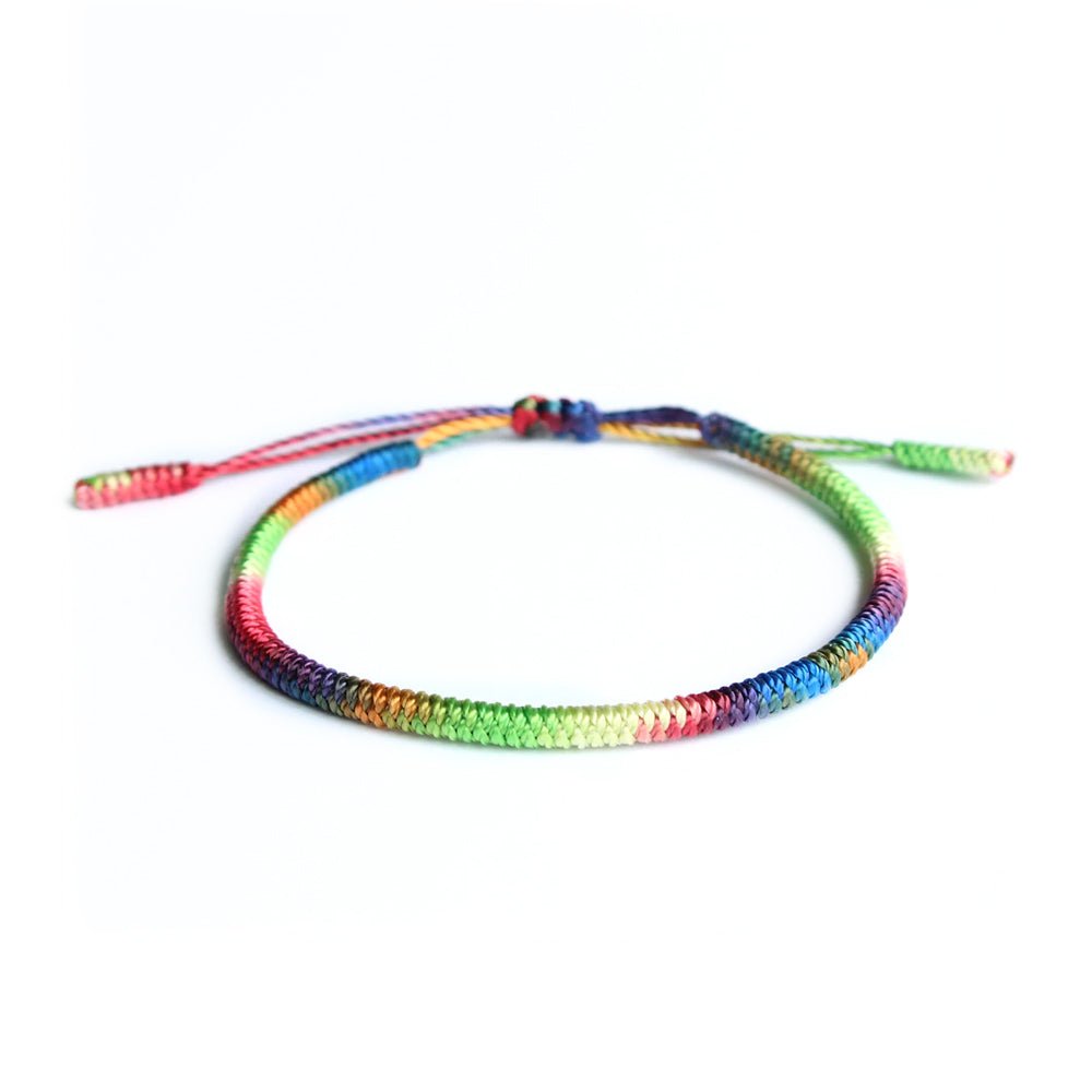 Handbraided 7 Reiki Chakra Energy Meditation Bracelet - Buddha Power Store