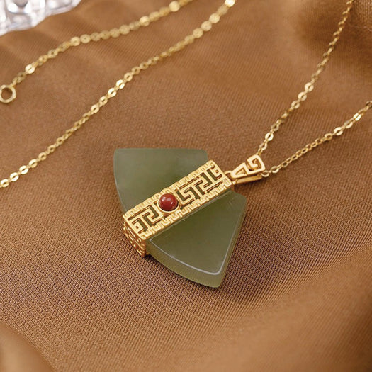 Love and Luck Jade Necklace - Buddha Power Store