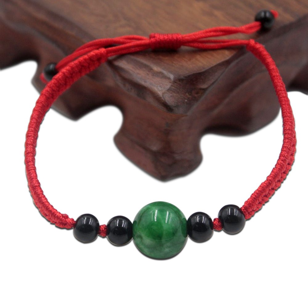 Luck and Success Jade String Bracelet - Buddha Power Store