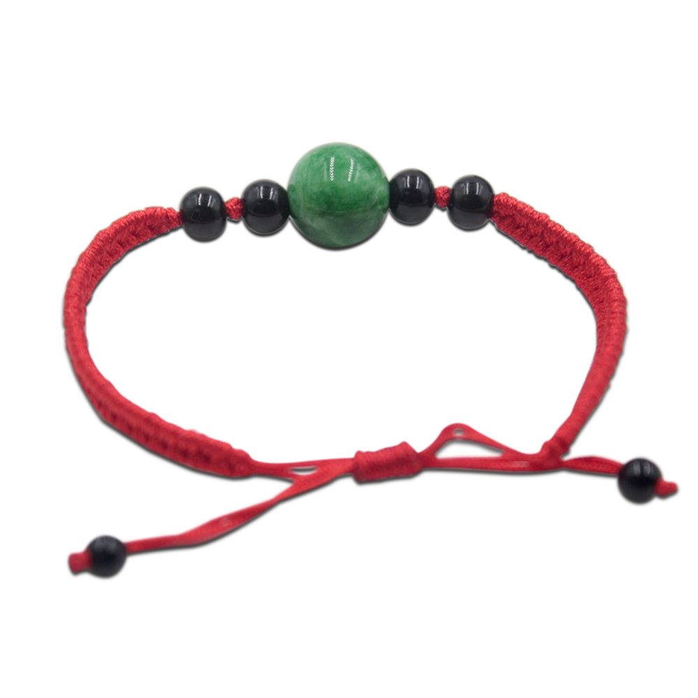 Bracelet en fil de jade chance et réussite - Buddha Power Store