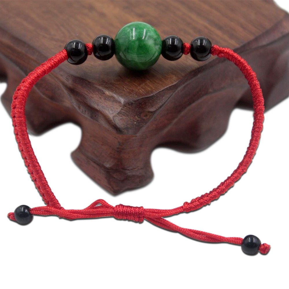 Luck and Success Jade String Bracelet - Buddha Power Store