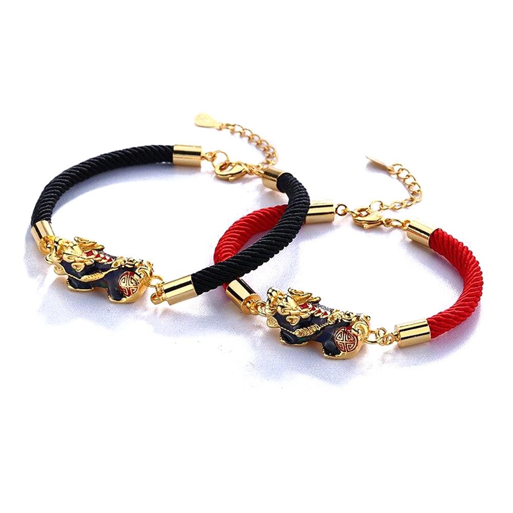 Bracelet Piyao à corde porte-bonheur changeant de couleur - Buddha Power Store