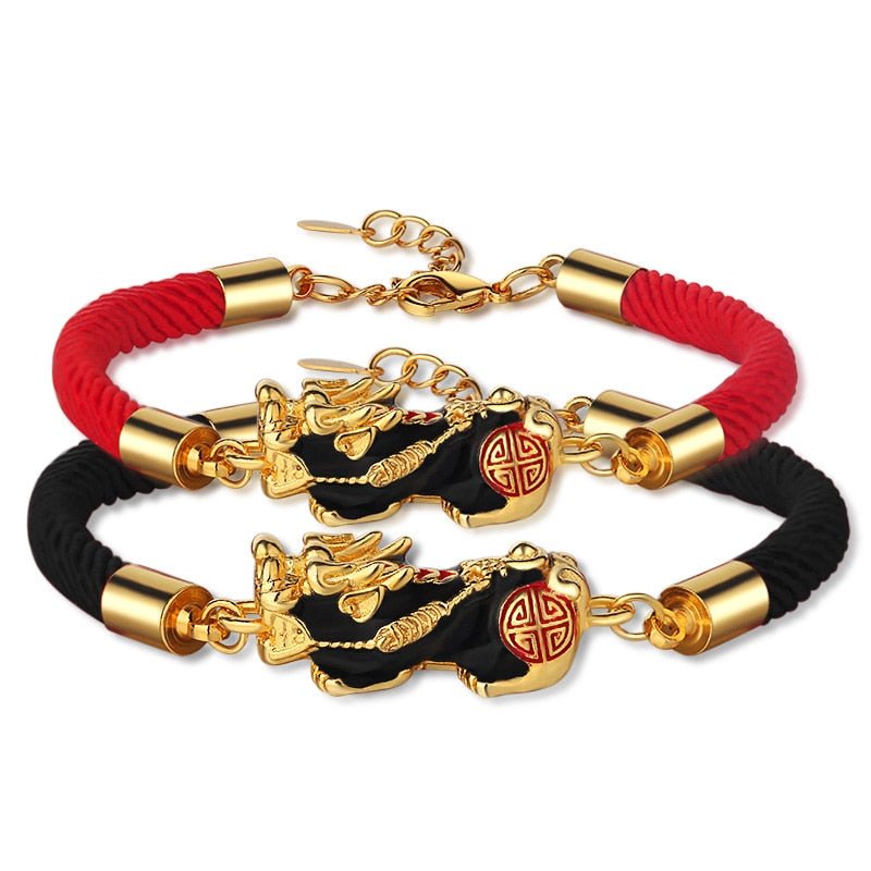 Lucky Rope Changing Color Piyao Bracelet - Buddha Power Store