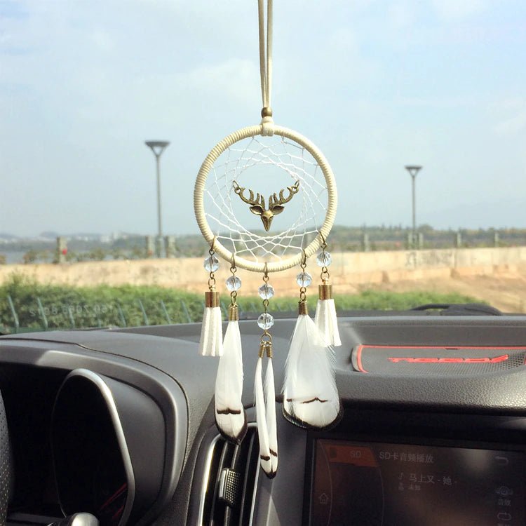Mini Dreamcatcher Car Hanging Ornament - Buddha Power Store