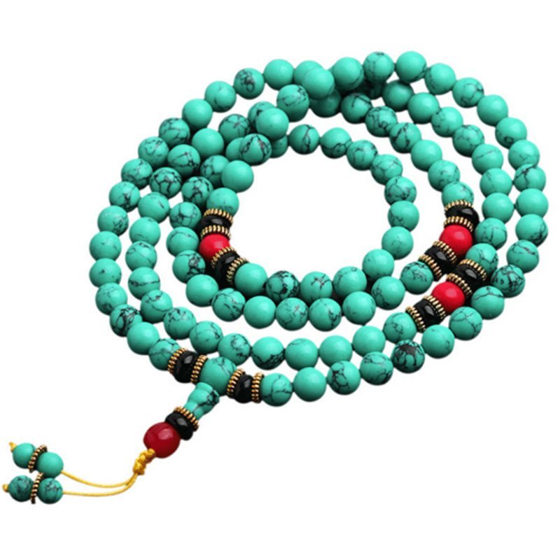 Multilayer Turquoise Healing Necklace - Buddha Power Store