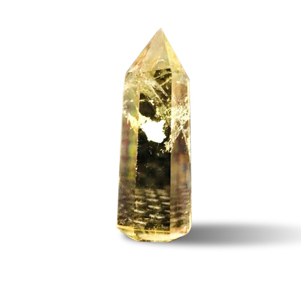 Cristal de citrino natural para dinero y riqueza - Buddha Power Store