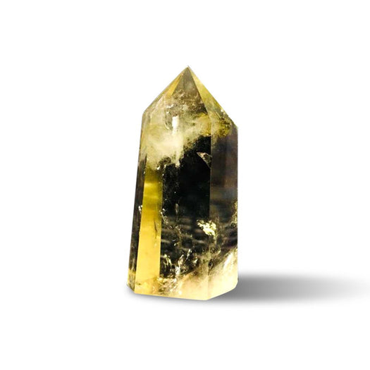 Cristal de citrino natural para dinero y riqueza - Buddha Power Store