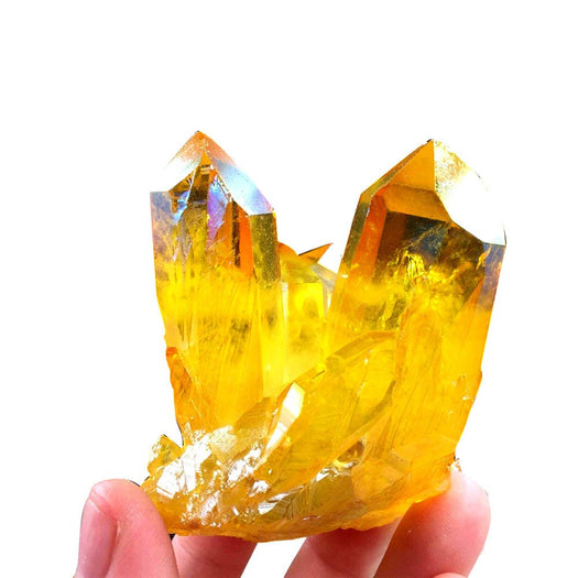 Cristal de richesse en citrine naturelle - Buddha Power Store