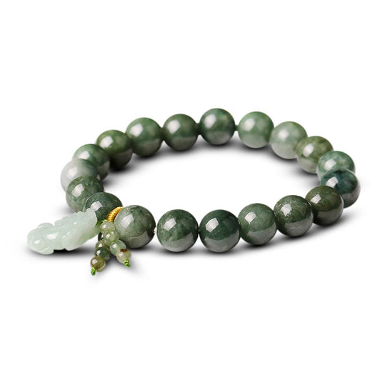 Green pixiu bracelet Clearance