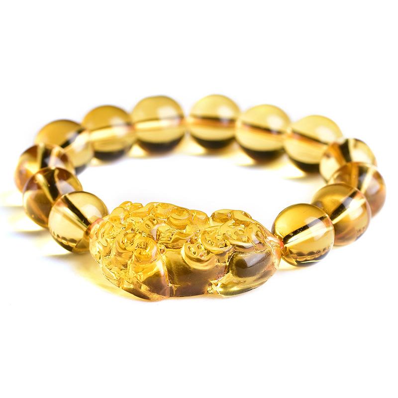 Pi Yao Citrine Wealth Bracelet - Buddha Power Store