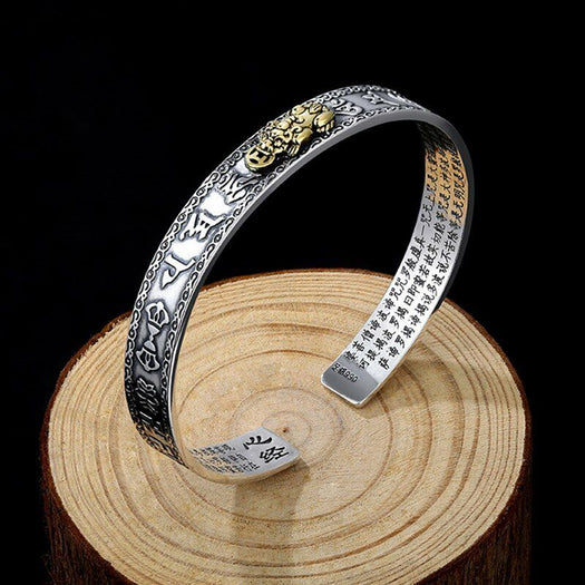 Pixiu Bangle - Feng Shui Pixiu Mantra Bangle