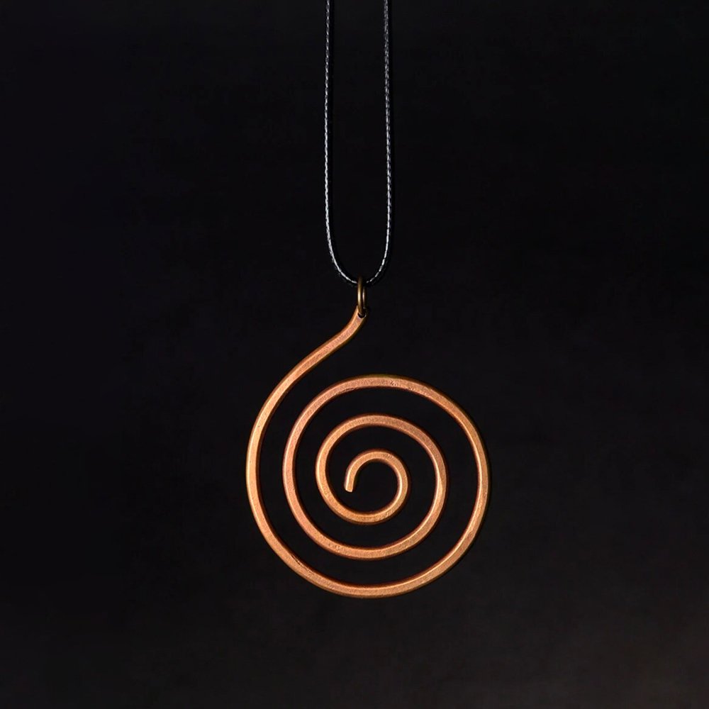 Collar minimalista de cobre puro - Buddha Power Store