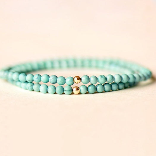 The Calming and Grounding Turquoise Bracelet - Buddha Power Store