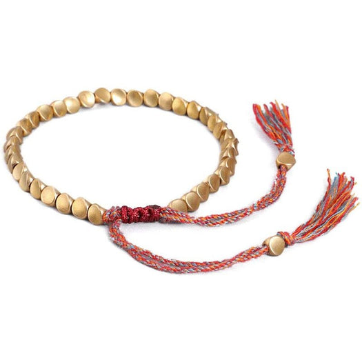 Tibetan Copper Beads Bracelet - Buddha Power Store