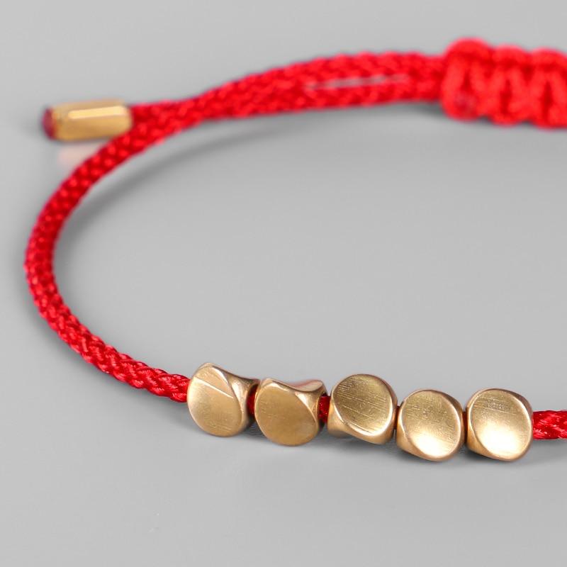 Tibetan Copper Beads String Bracelet - Buddha Power Store