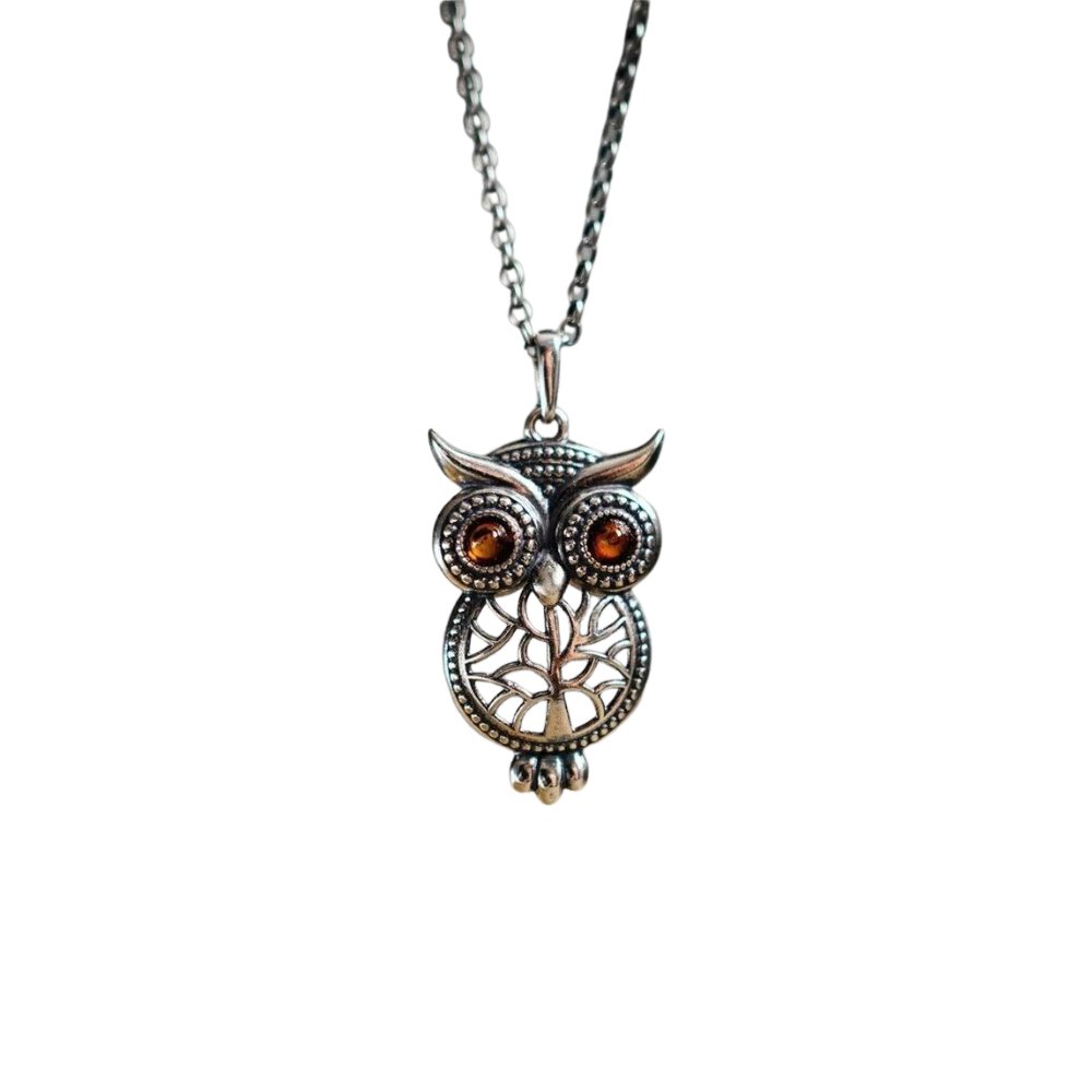 Tree of Life Owl Necklace - Buddha Power Store