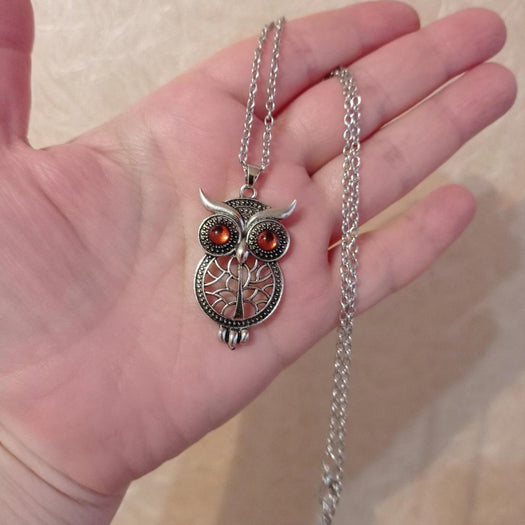 Tree of Life Owl Necklace - Buddha Power Store