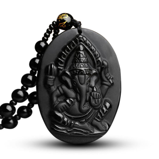 Reichtum Ganesha Halskette – Buddha Power Store