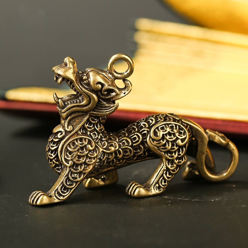 Wealth Pixiu Lucky Keychain - Buddha Power Store